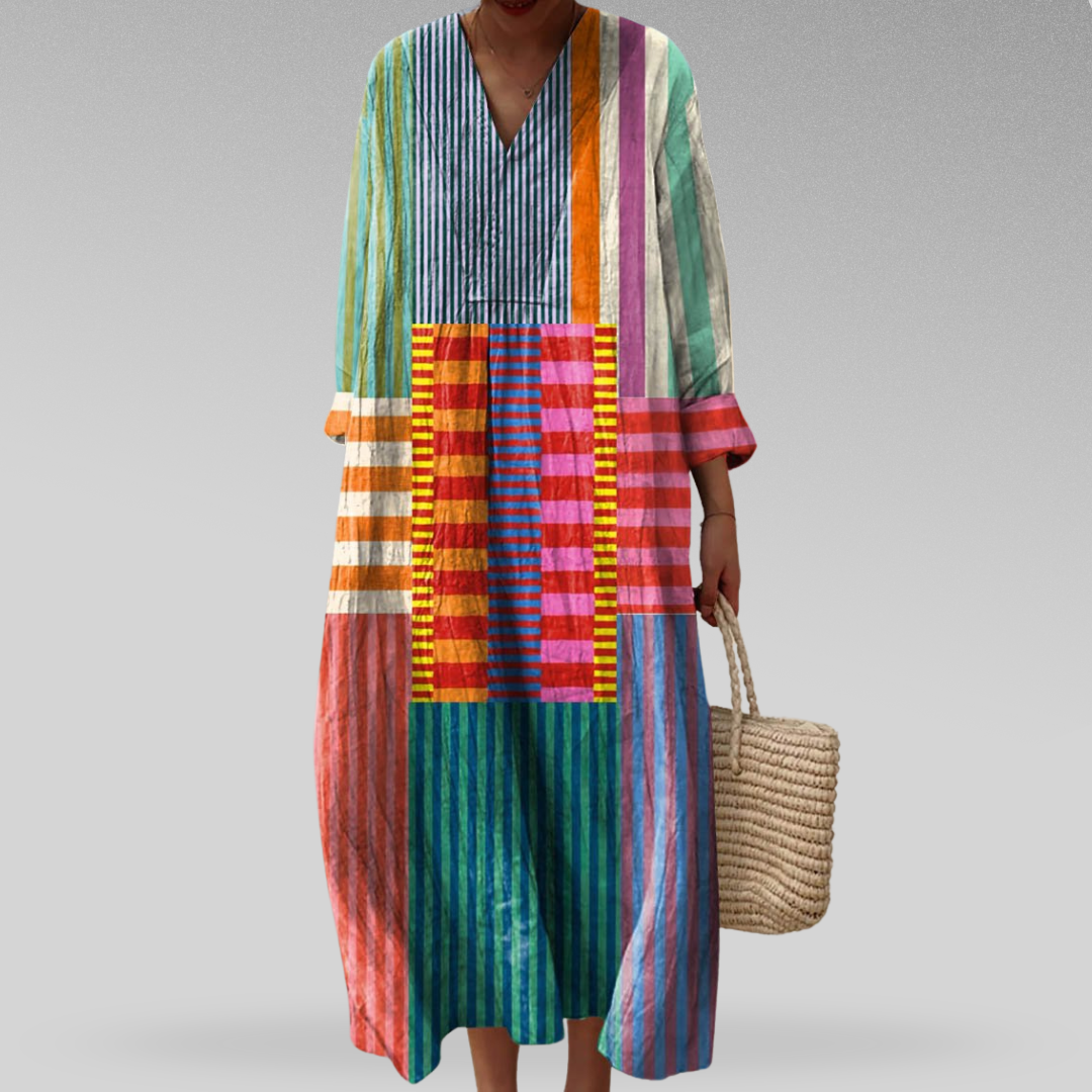 Ella | Elegant geometric dress