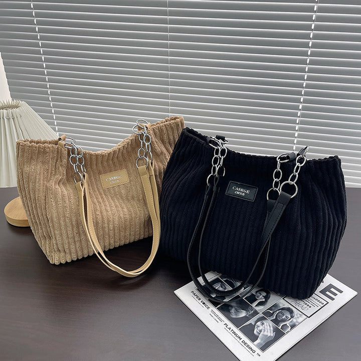 Julia™ | Cotton Corduroy Tote Bag