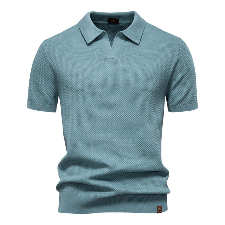 James – Structured polo shirt