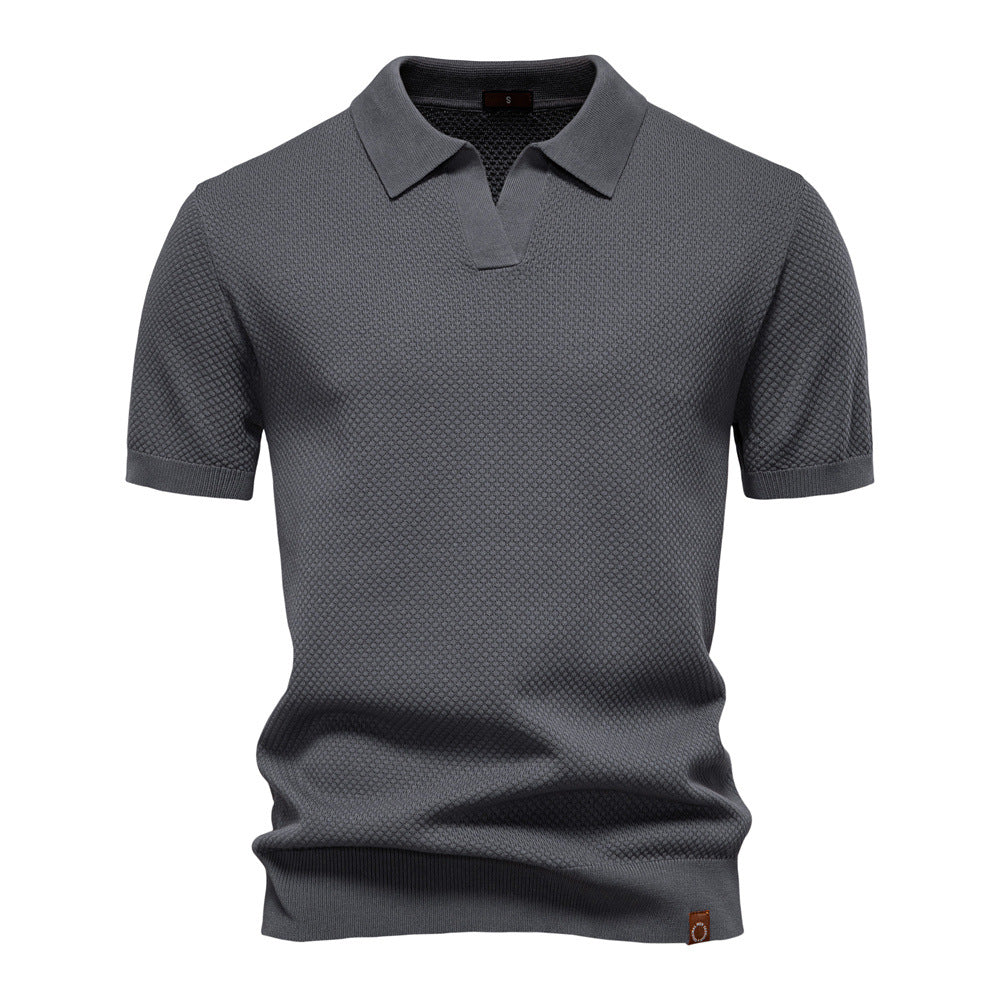 James – Structured polo shirt