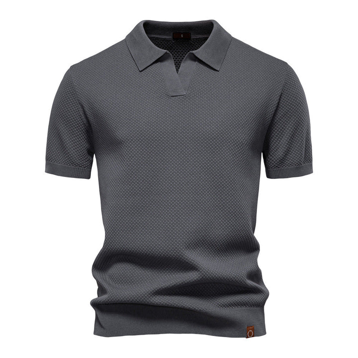 James – Structured polo shirt