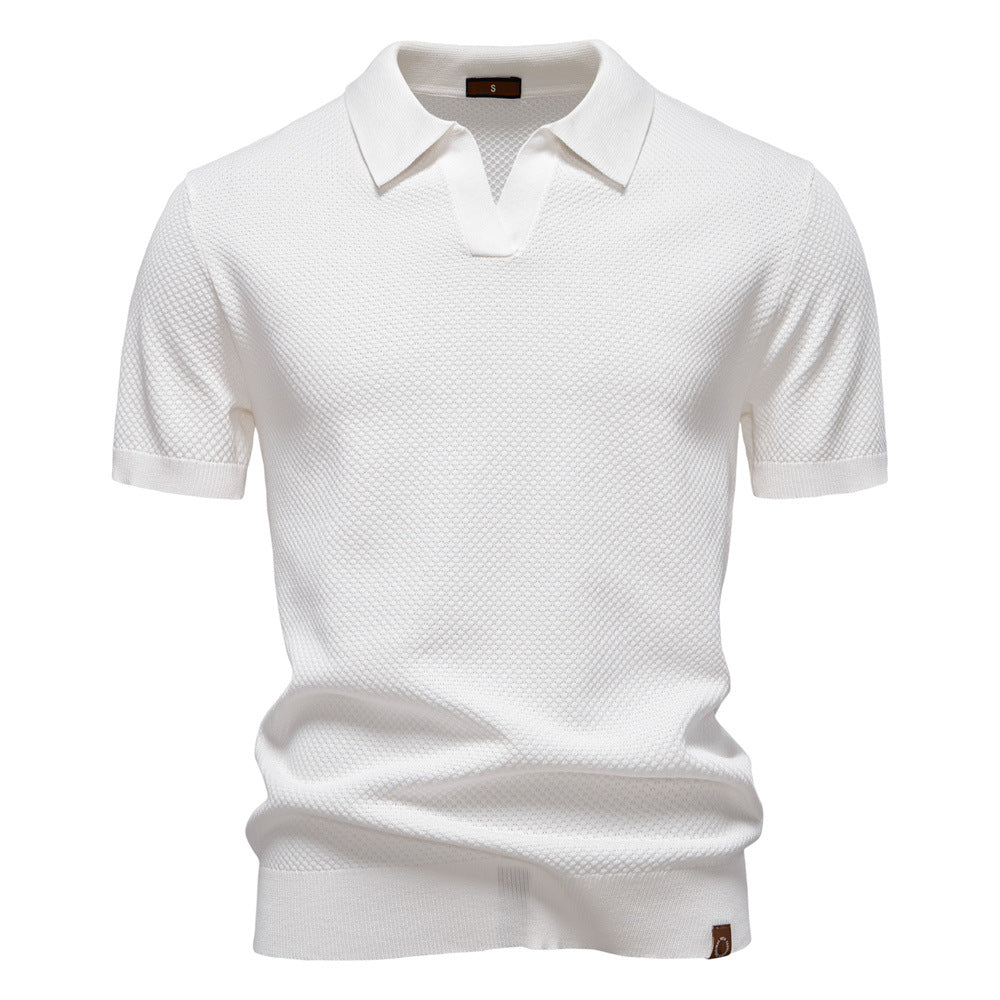 James – Structured polo shirt