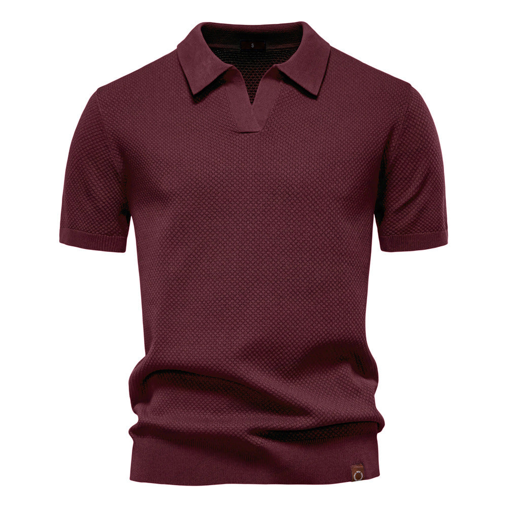 James – Structured polo shirt