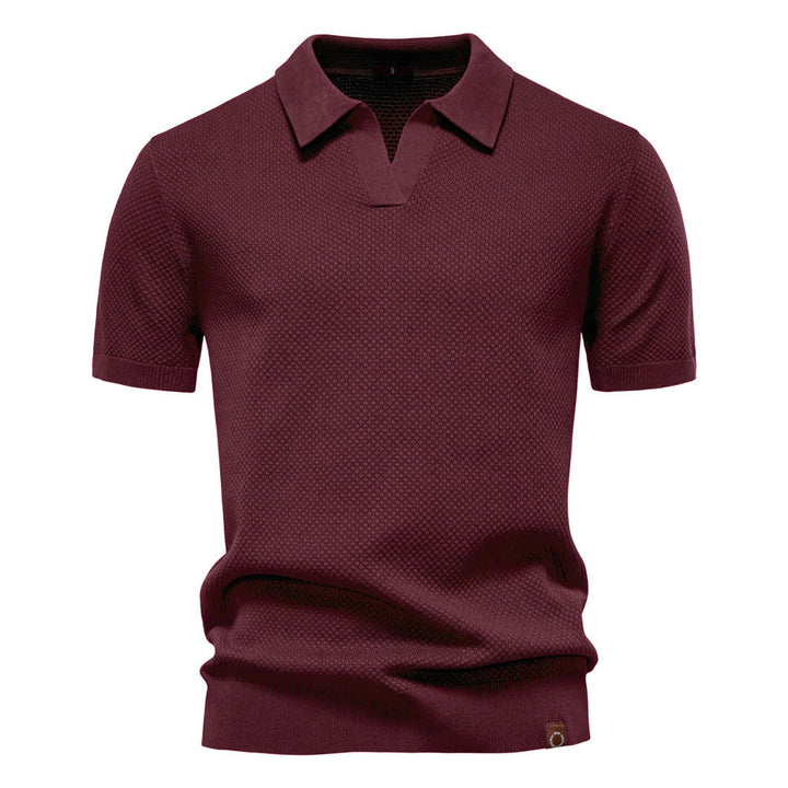 James – Structured polo shirt