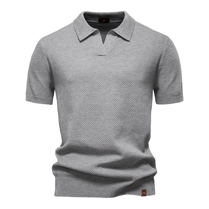 James – Structured polo shirt