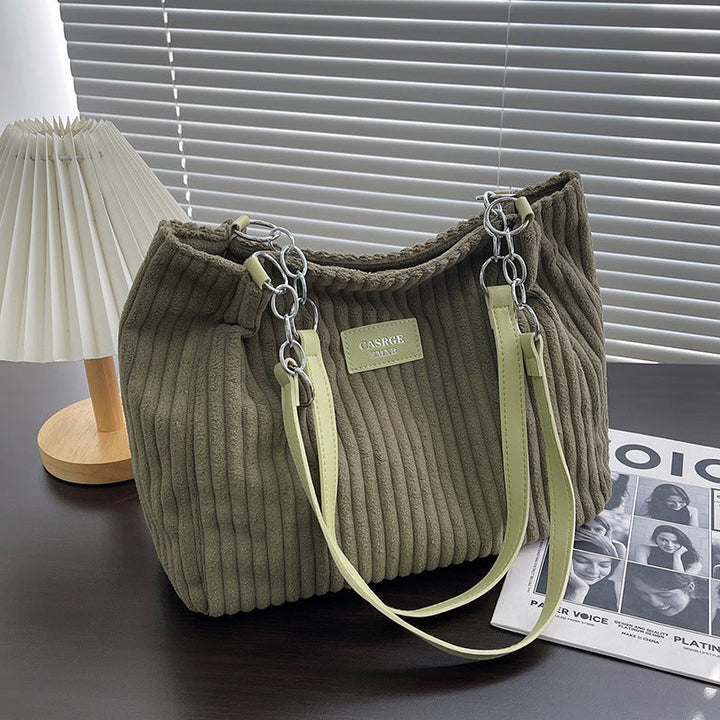 Julia™ | Cotton Corduroy Tote Bag