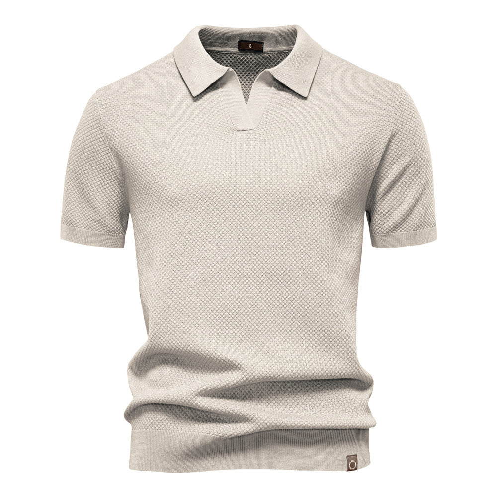 James – Structured polo shirt