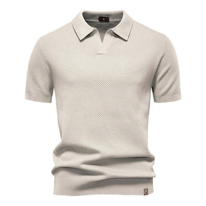 James – Structured polo shirt