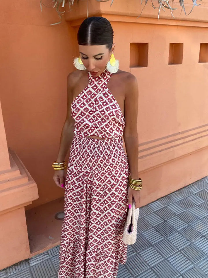 Edith™ | Elegant, off-the-shoulder midi dress with gathering