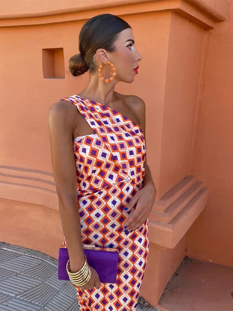 Olive™ | Elegant midi dress