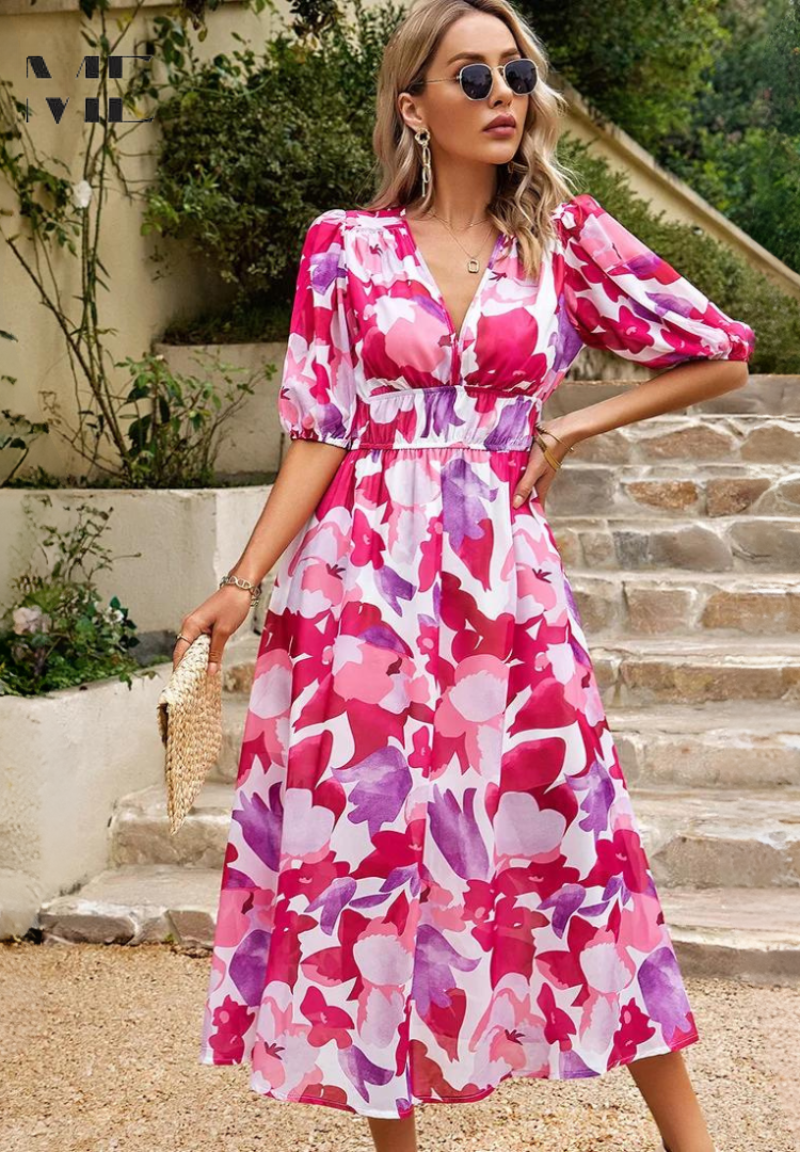 Danielle | Luxury Timeless Midi Dress (Almost Sold Out)